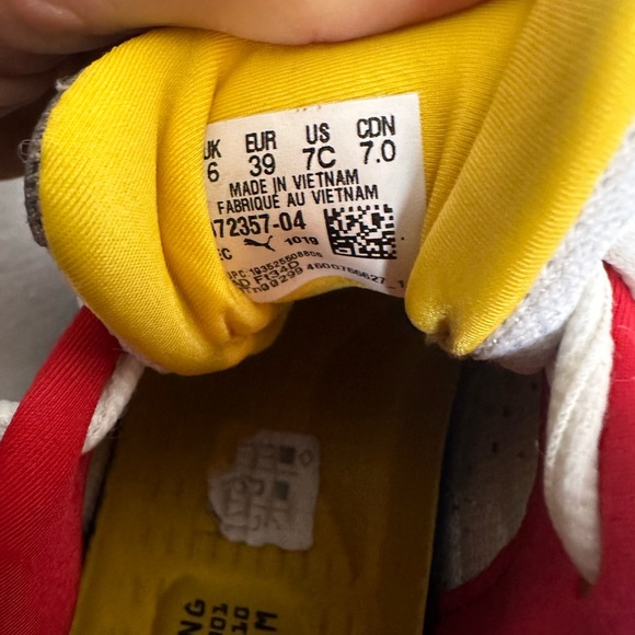 PUMA Rs-X3 Puzzle sneakers running shoes red blue size 7 men’s. 9 women’s - Picture 3 of 7